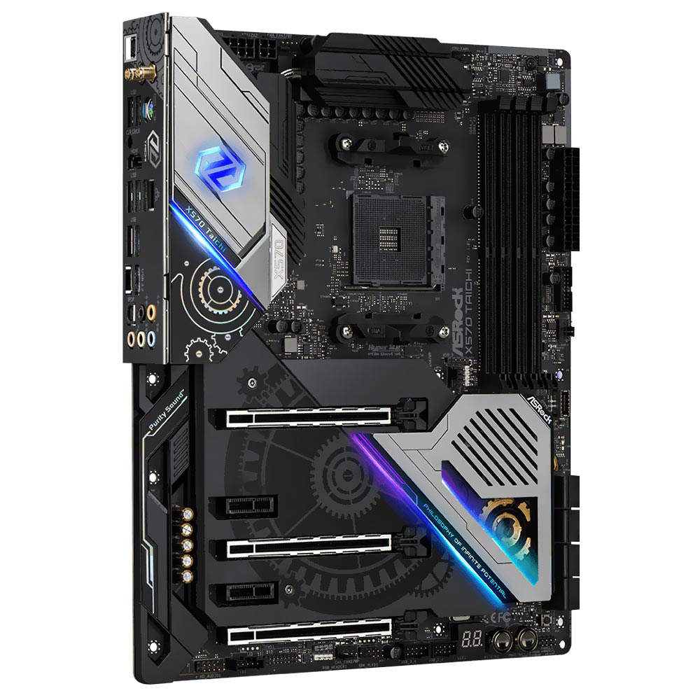 Placa Mãe ASRock X570 Taichi Socket AM4 / DDR4