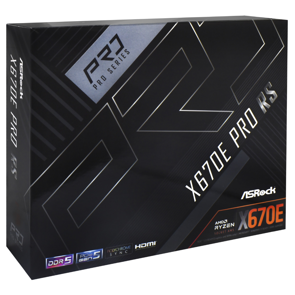 Placa Mãe ASRock X670E Pro RS Socket AM5 / DDR5