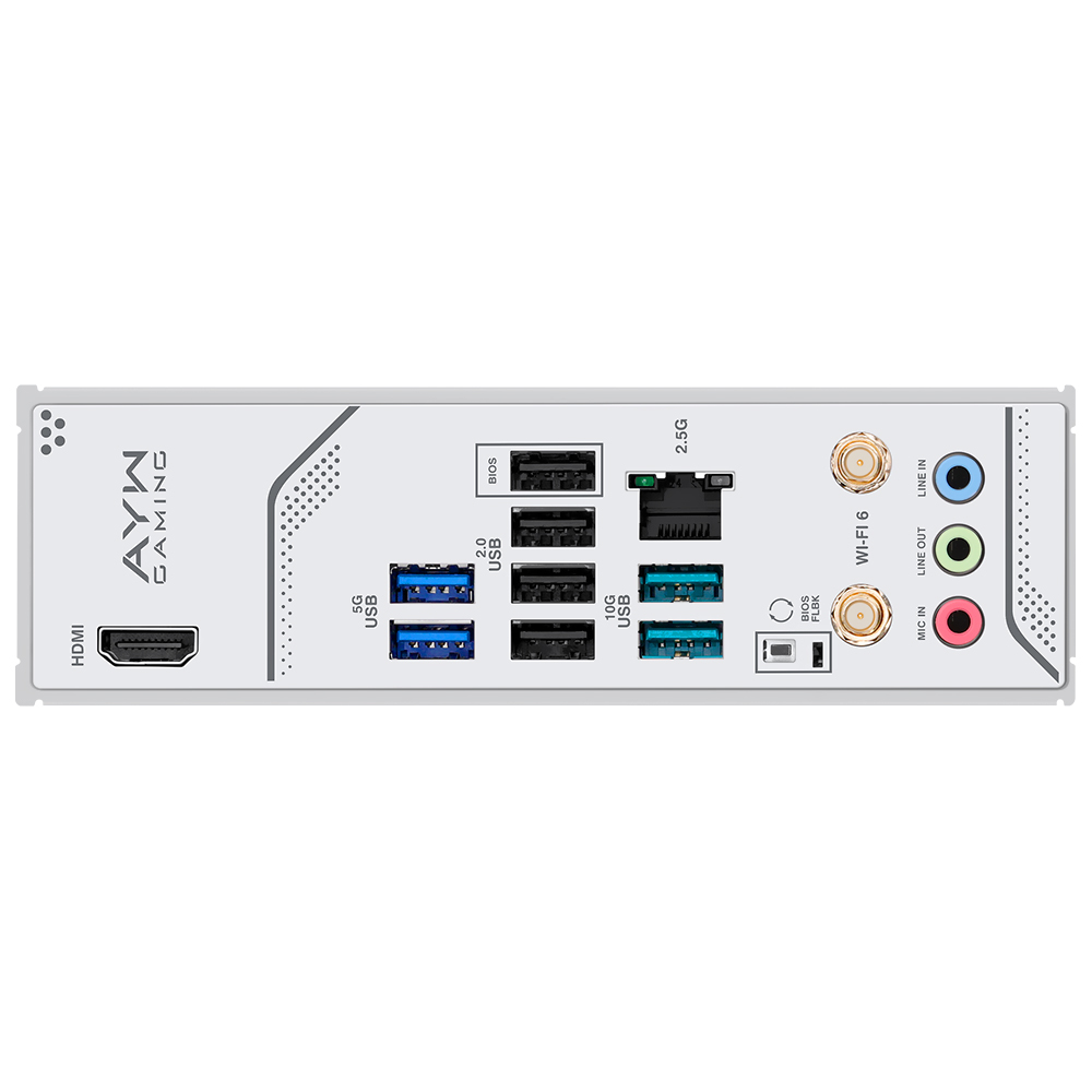 Placa Mãe ASUS B850M AYW Gaming Wi-Fi Socket AM5 / DDR5