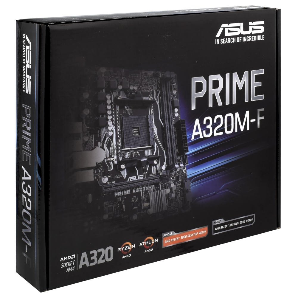 Placa Mãe ASUS Prime A320M-F Socket AM4 / VGA / DDR4