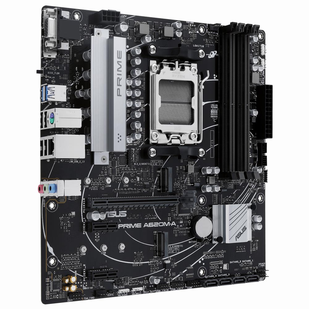 Placa Mãe ASUS Prime A620M-A Socket AM5 / VGA / DDR5