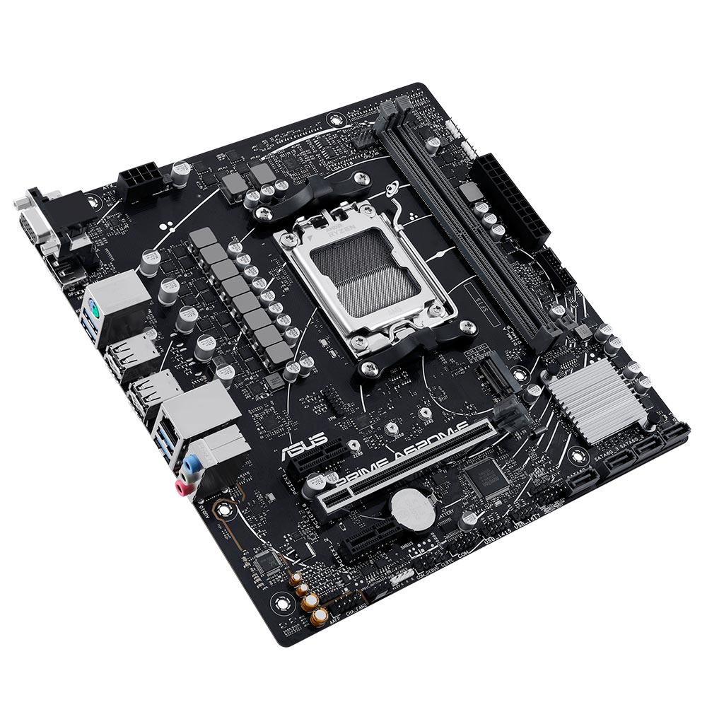 Placa Mãe ASUS Prime A620M-E Socket AM5 / VGA / DDR5