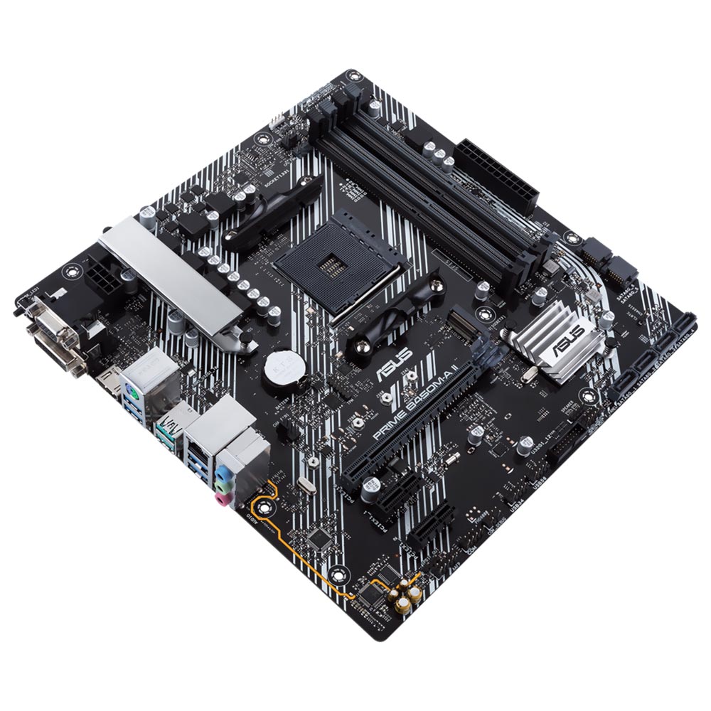 Placa Mãe ASUS Prime B450M-A II/CSM Socket LGA AM4 / VGA / DDR4