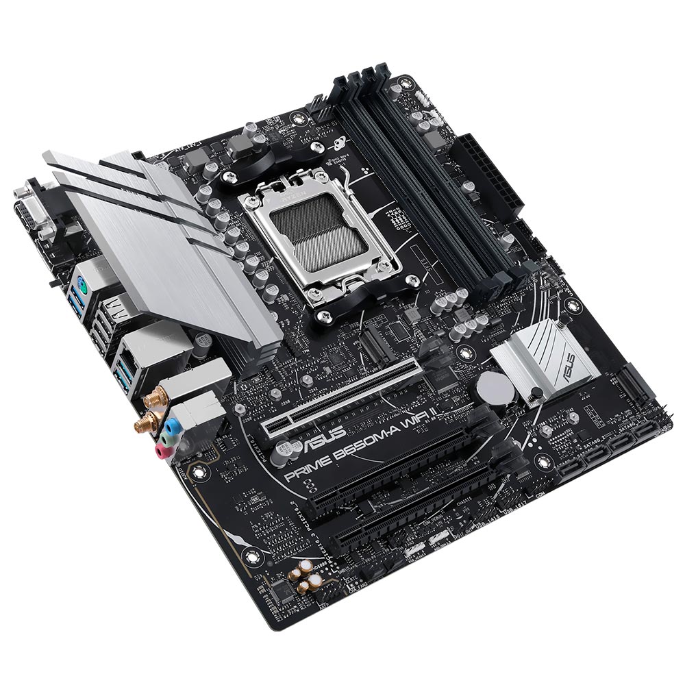 Placa Mãe ASUS Prime B650M-A Wi-Fi II Socket AM5 / VGA / DDR5 