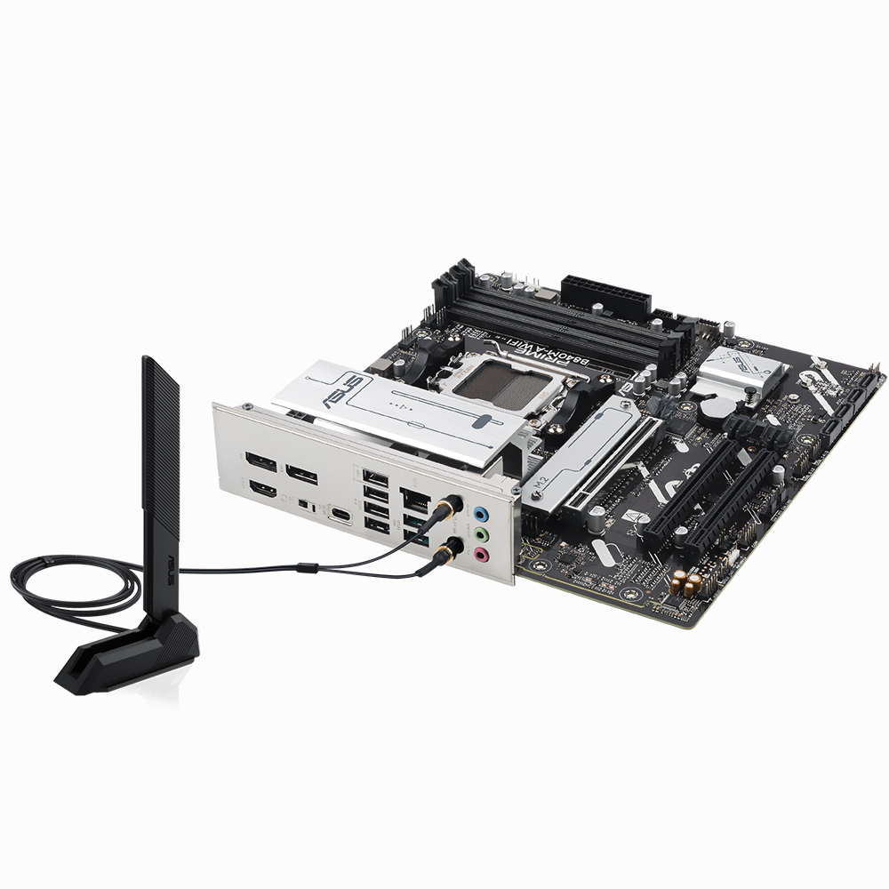 Placa Mãe ASUS Prime B840M-A Wi-Fi Socket AM5 / DDR5
