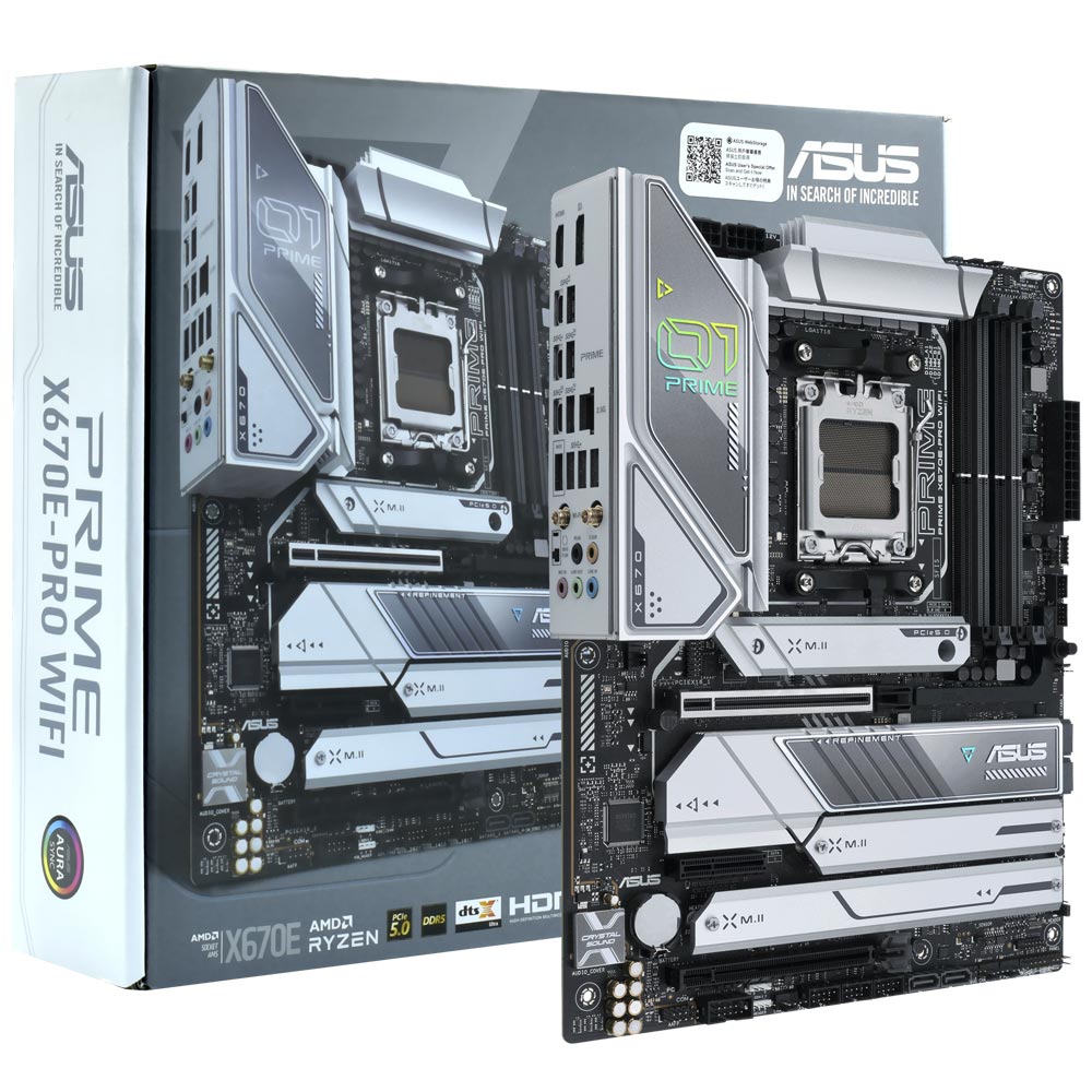 Placa Mãe ASUS Prime X670E-PRO Wifi Socket AM5 / DDR5