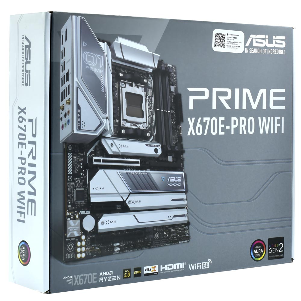 Placa Mãe ASUS Prime X670E-PRO Wifi Socket AM5 / DDR5