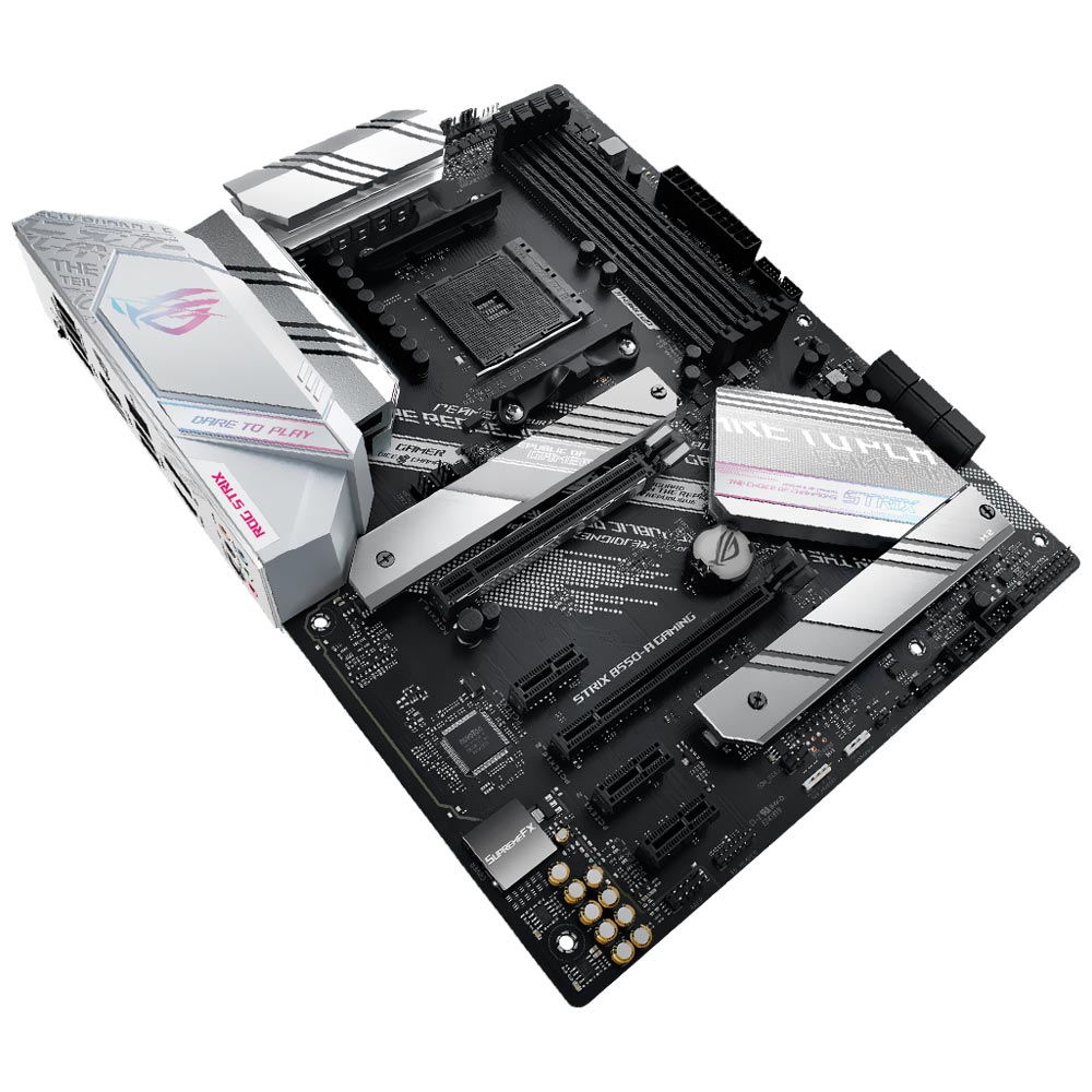 Placa Mãe ASUS ROG Strix B550-A Gaming Socket AM4 / DDR4