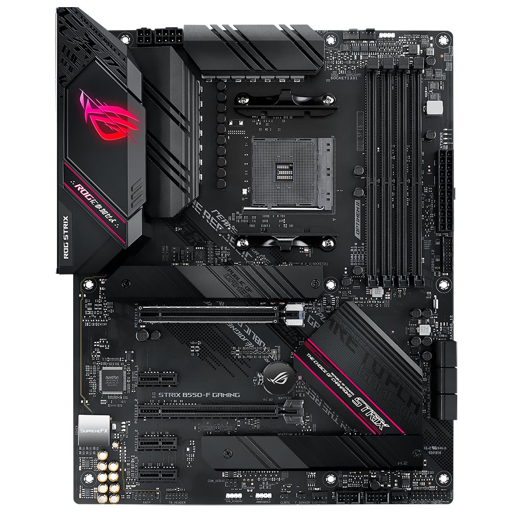 Placa Mãe ASUS ROG Strix B550-F Gaming Socket AM4 / DDR4