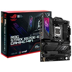 Placa Mãe ASUS ROG Strix X670E-E Gaming Wi-Fi Socket AM5 / DDR5 