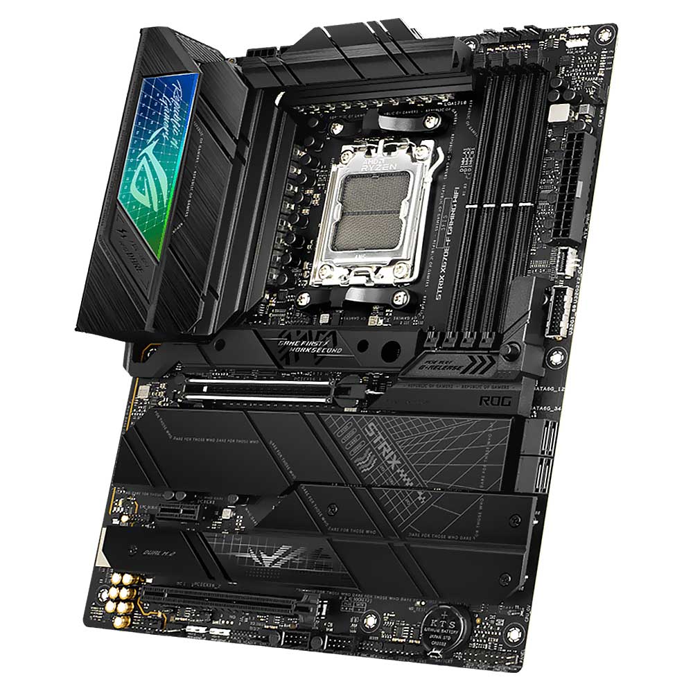 Placa Mãe ASUS ROG Strix X670E-F Gaming Wi-Fi Socket AM5 / DDR5