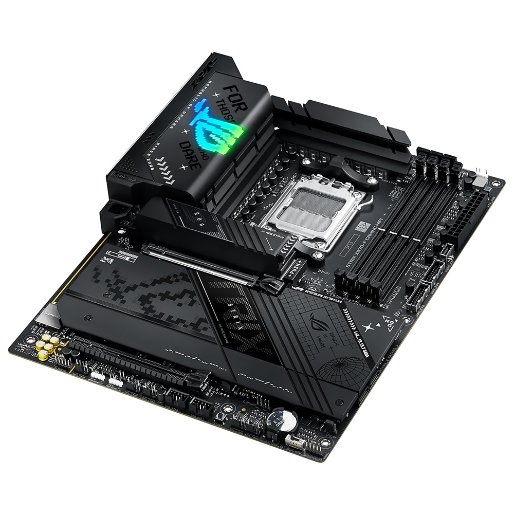 Placa Mãe ASUS ROG Strix X870-F Gaming Wi-Fi Socket AM5 / DDR5