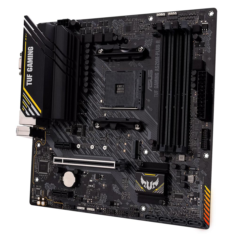 Placa Mãe ASUS TUF Gaming A520M-PLUS II Socket AM4 / VGA / DDR4 