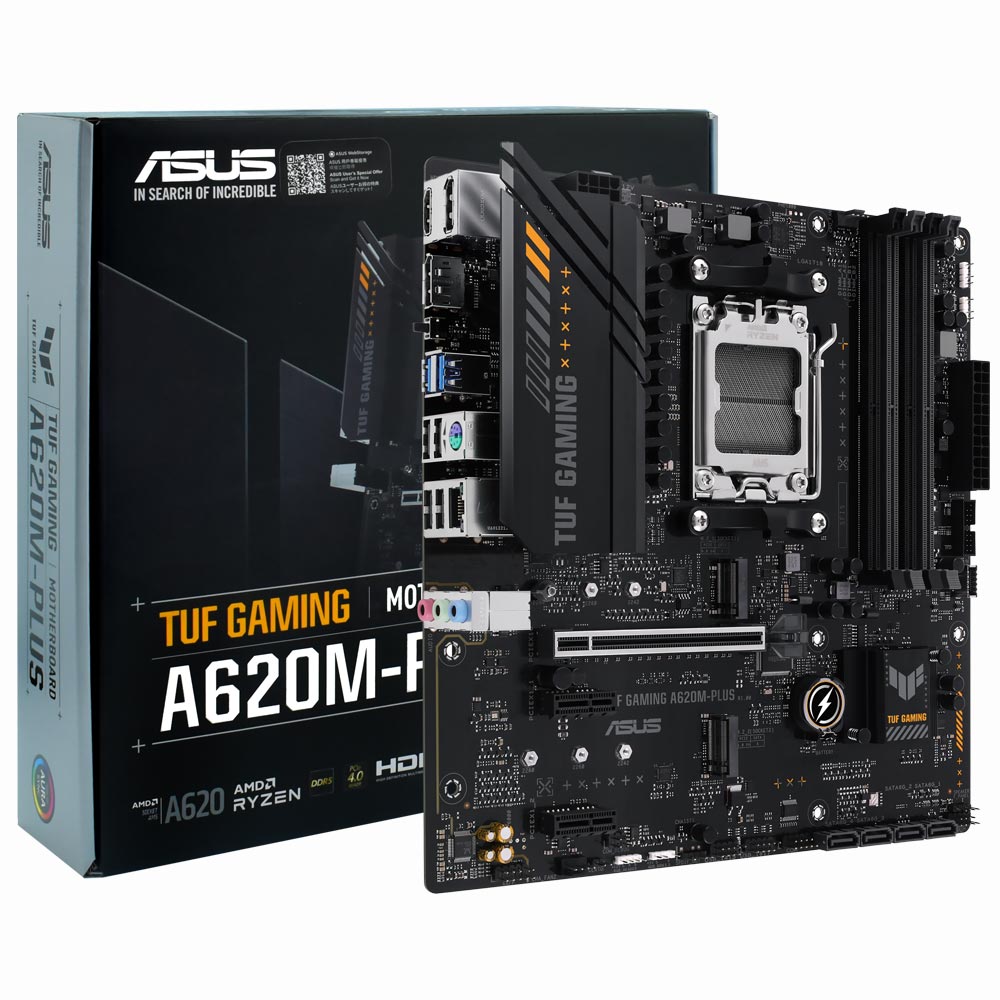 Placa Mãe ASUS TUF Gaming A620M-PLUS Socket AM5 / DDR5