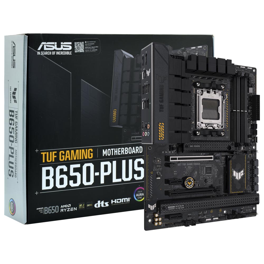 Placa Mãe ASUS TUF Gaming B650-PLUS Socket AM5 / DDR5