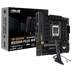 Placa Mãe ASUS TUF Gaming B650M-PLUS Wi-Fi Socket AM5 / DDR5  