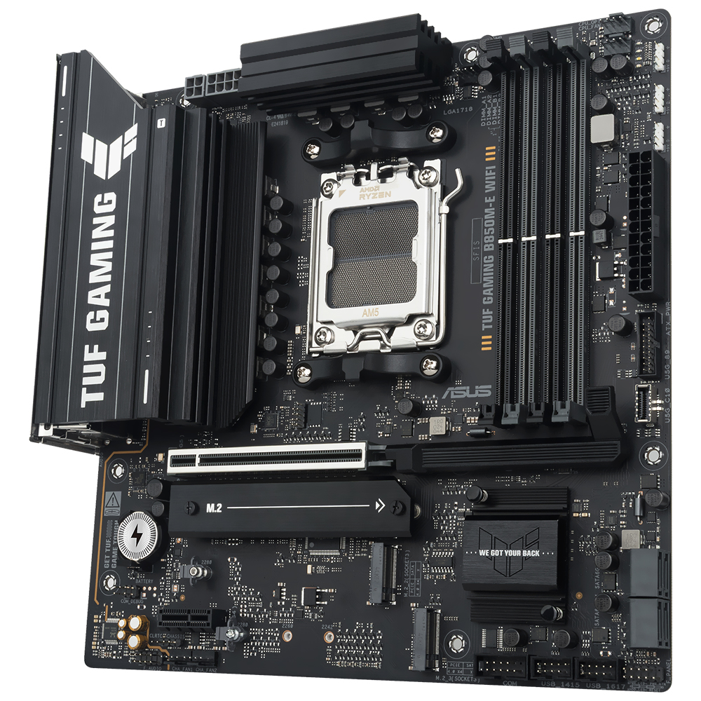 Placa Mãe ASUS TUF Gaming B850M-E Wi-Fi Socket AM5 / DDR5