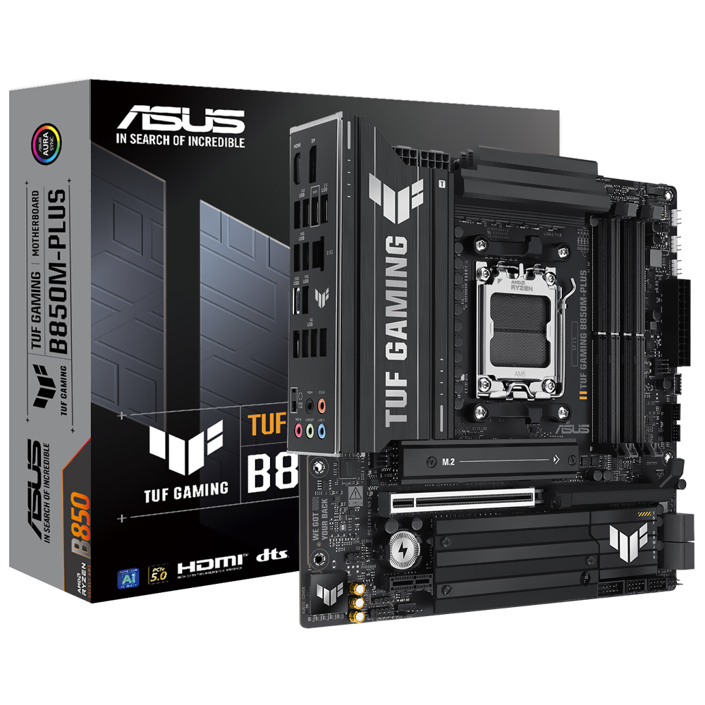 Placa Mãe ASUS TUF Gaming B850M-PLUS Socket AM5 / DDR5