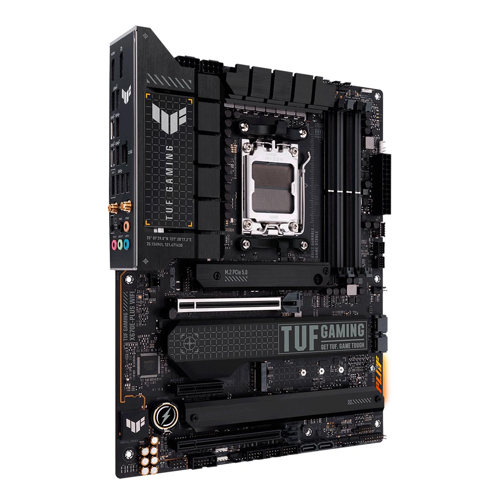 Placa Mãe ASUS TUF Gaming X670E-PLUS Wi-Fi Socket AM5 / DDR5