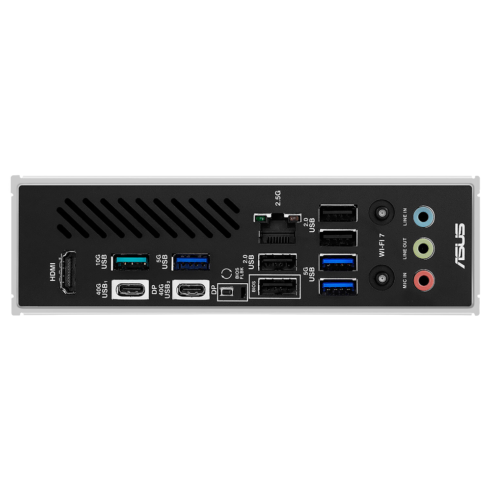 Placa Mãe ASUS X870 Max Gaming Wi-Fi 7 Socket AM5 / DDR5