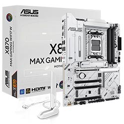 Placa Mãe ASUS X870 Max Gaming Wi-Fi 7 W Socket AM5 / DDR5