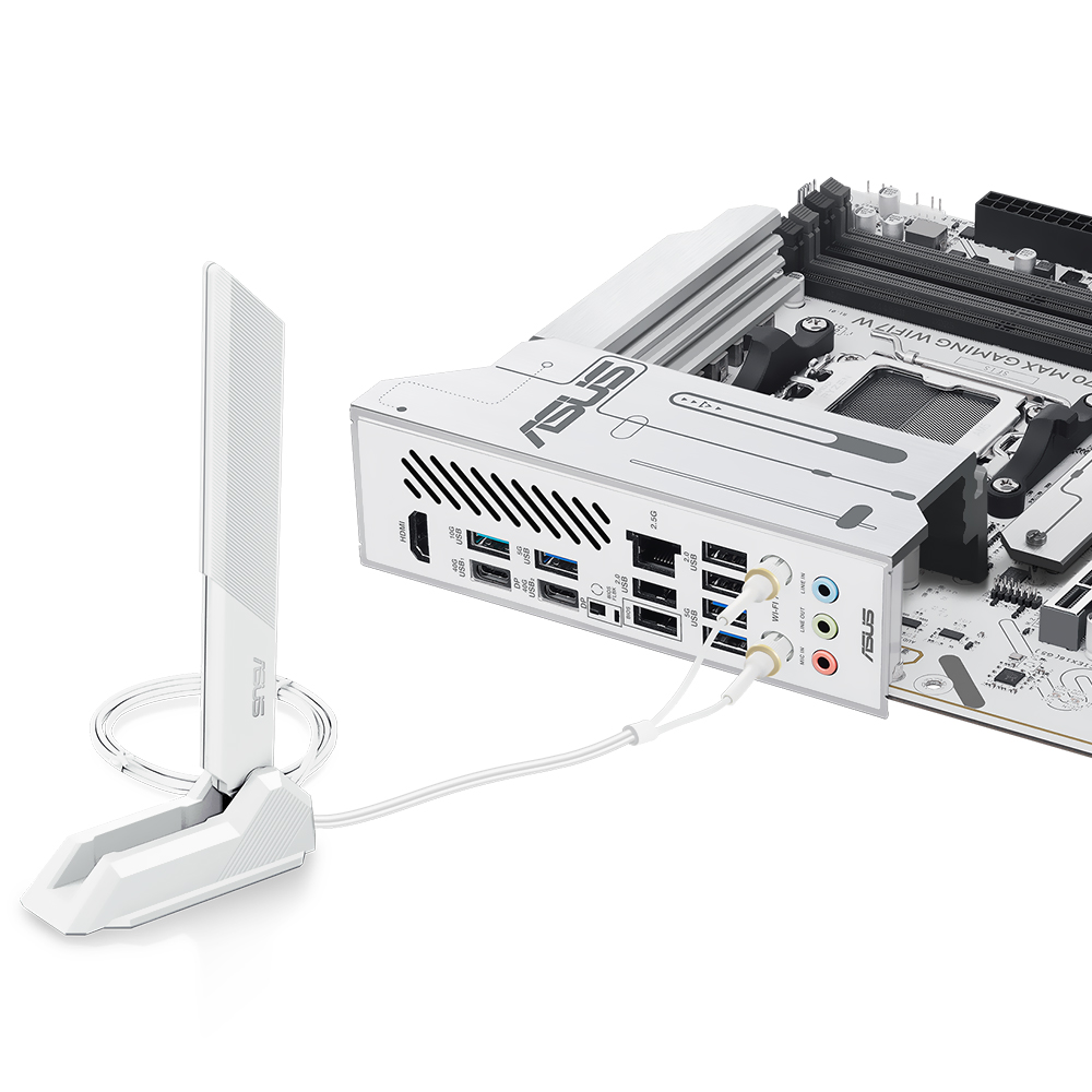 Placa Mãe ASUS X870 Max Gaming Wi-Fi 7 W Socket AM5 / DDR5