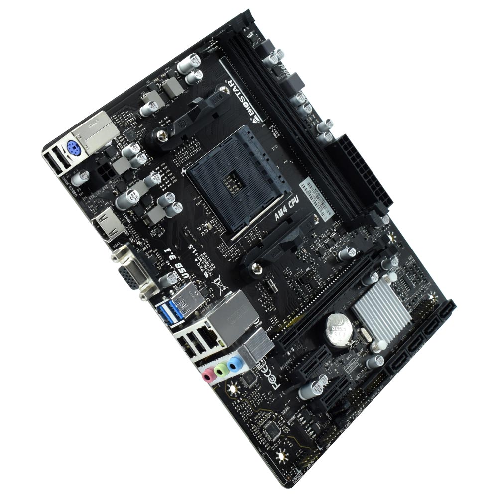 Placa Mãe Biostar A320MH Socket AM4 / VGA / DDR4