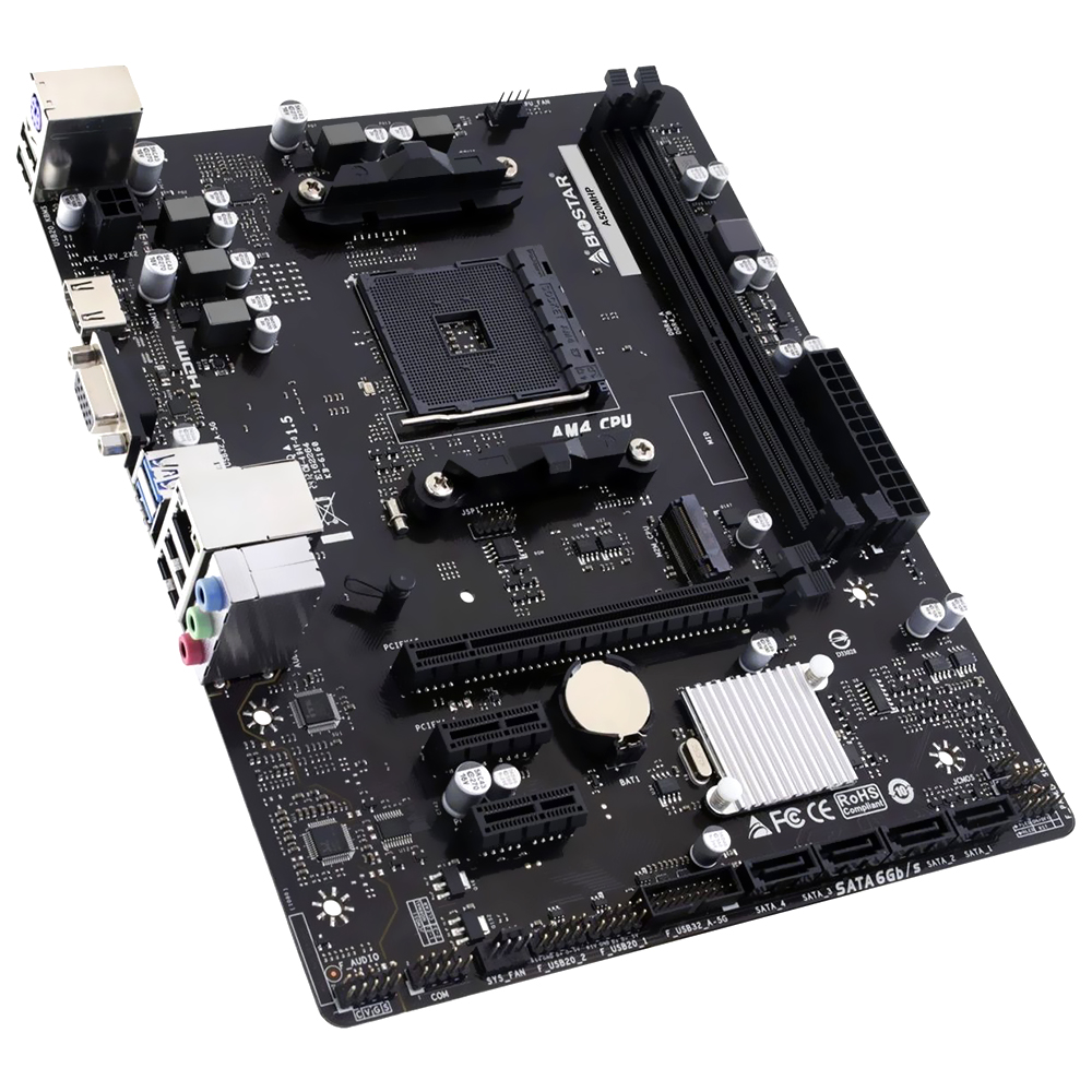 Placa Mãe Biostar A520MHP Socket AM4 / DDR4