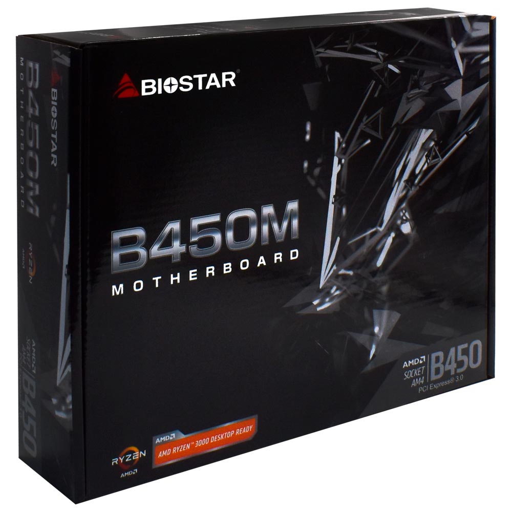 Placa Mãe Biostar B450MHP Socket AM4 / VGA / DDR4