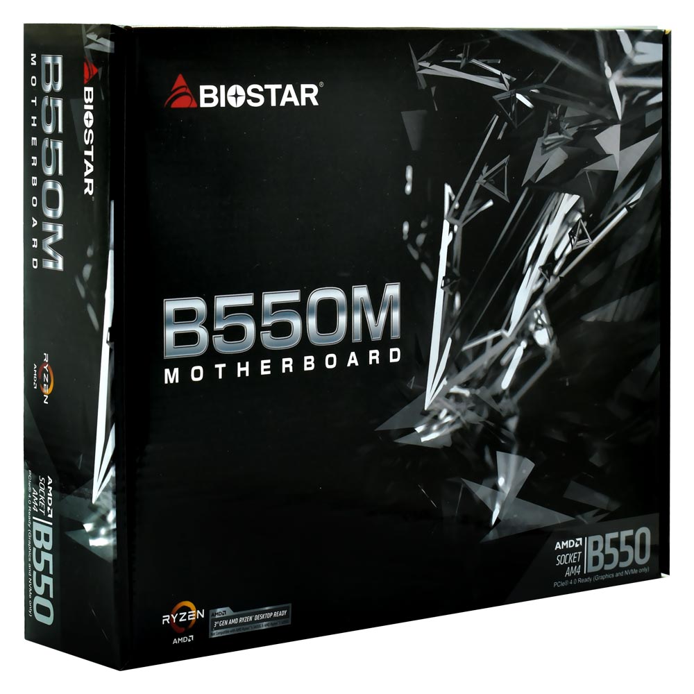 Placa Mãe Biostar B550MH 3.0 Socket AM4 / VGA / DDR4