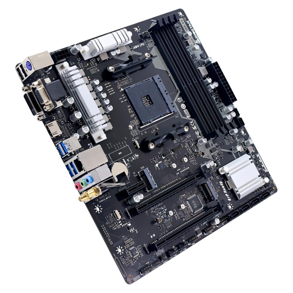 Placa Mãe Biostar B550MX/E PRO Socket AM4 / VGA / DDR4