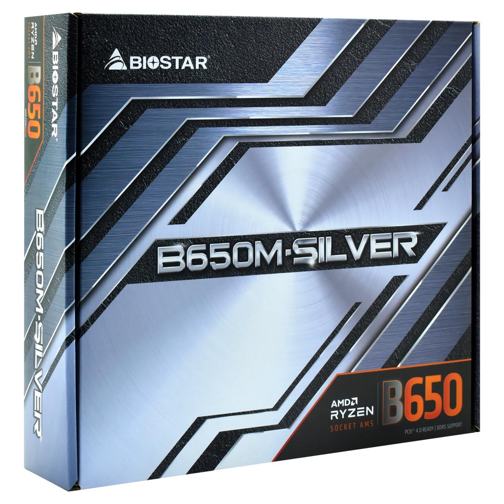 Placa Mãe Biostar B650M-SILVER Socket AM5 / DDR5