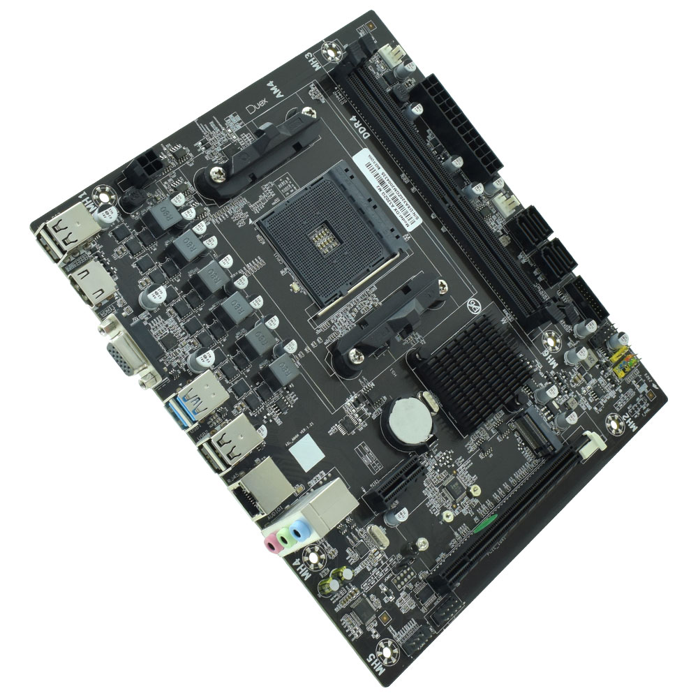 Placa Mãe Duex DX A320ZG M2 Socket AM4 / VGA / DDR4