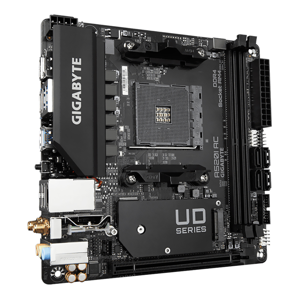 Placa Mãe Gigabyte A520I AC Socket AM4 / DDR4