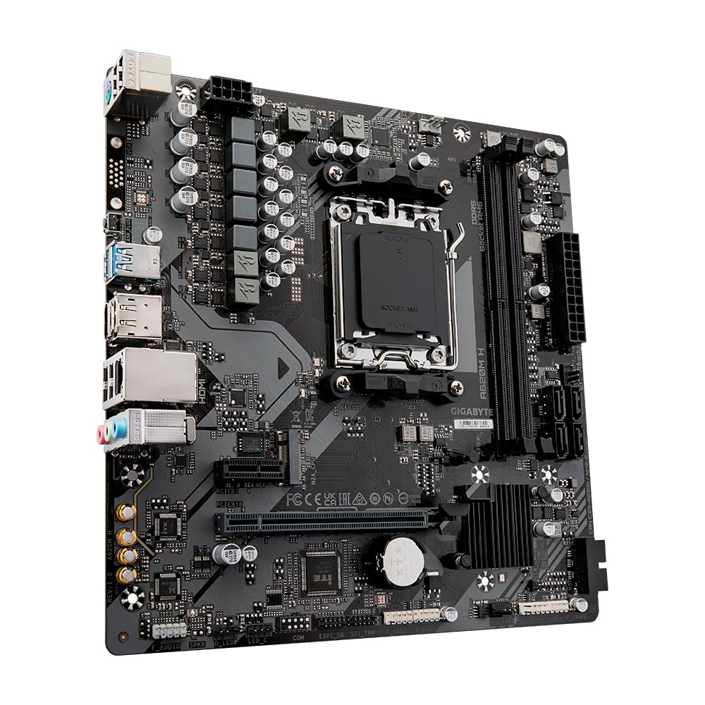 Placa Mãe Gigabyte A620M H Socket AM5 / DDR5