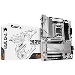 Placa Mãe Gigabyte B650 AORUS Elite AX Ice Socket AM5 / DDR5
