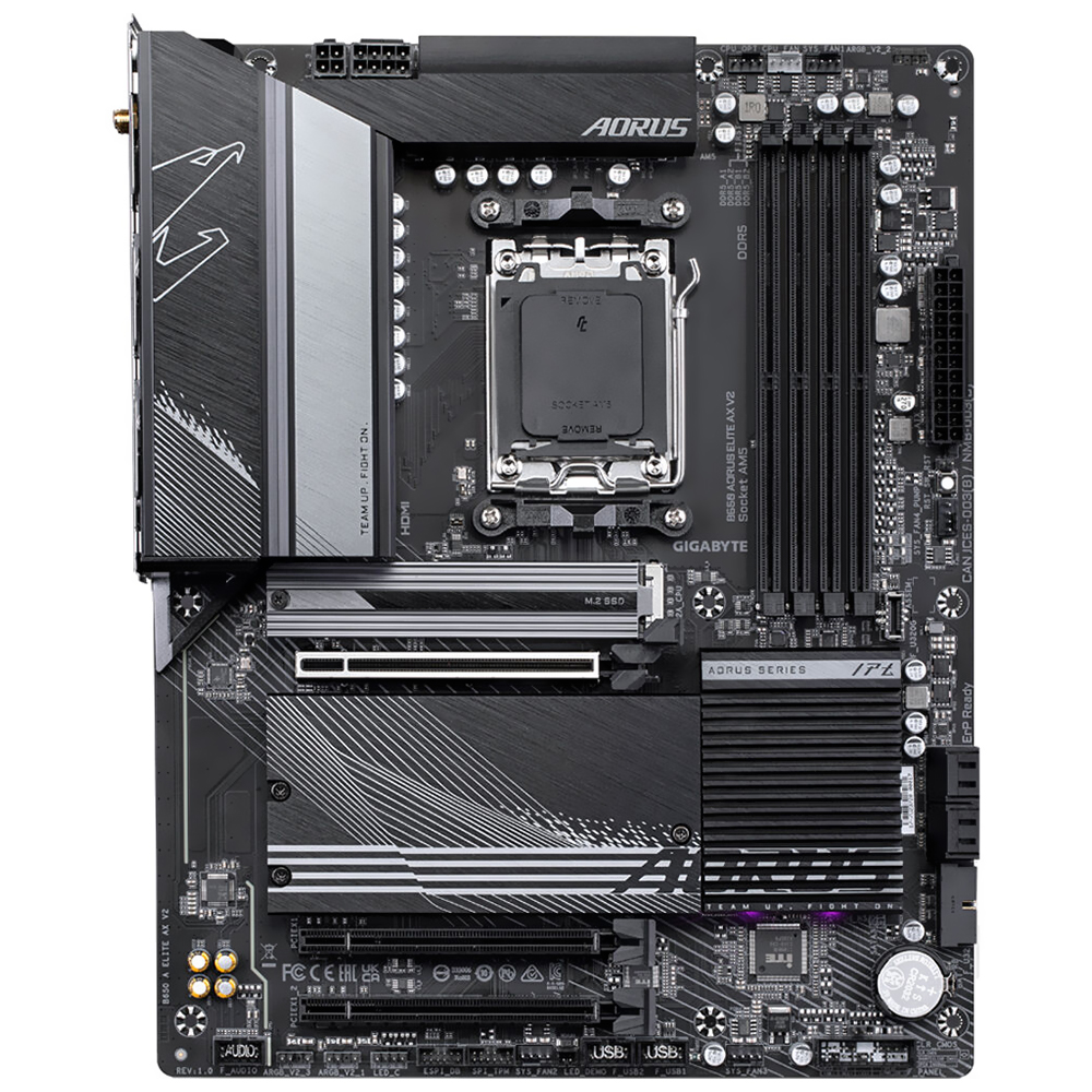 Placa Mãe Gigabyte B650 AORUS Elite AX V2 Socket AM5 / DDR5