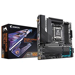 Placa Mãe Gigabyte B650M AORUS Elite AX Socket AM5 / DDR5