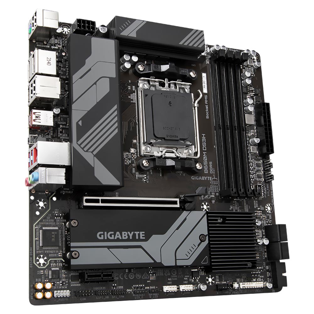 Placa Mãe Gigabyte B650M DS3H UD Socket AM5 / DDR5