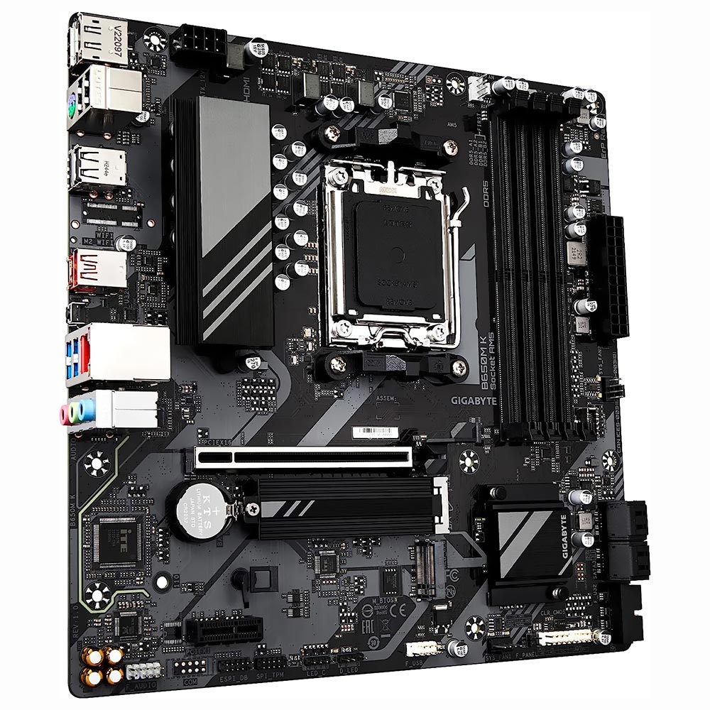 Placa Mãe Gigabyte B650M K Socket AM5 / DDR5