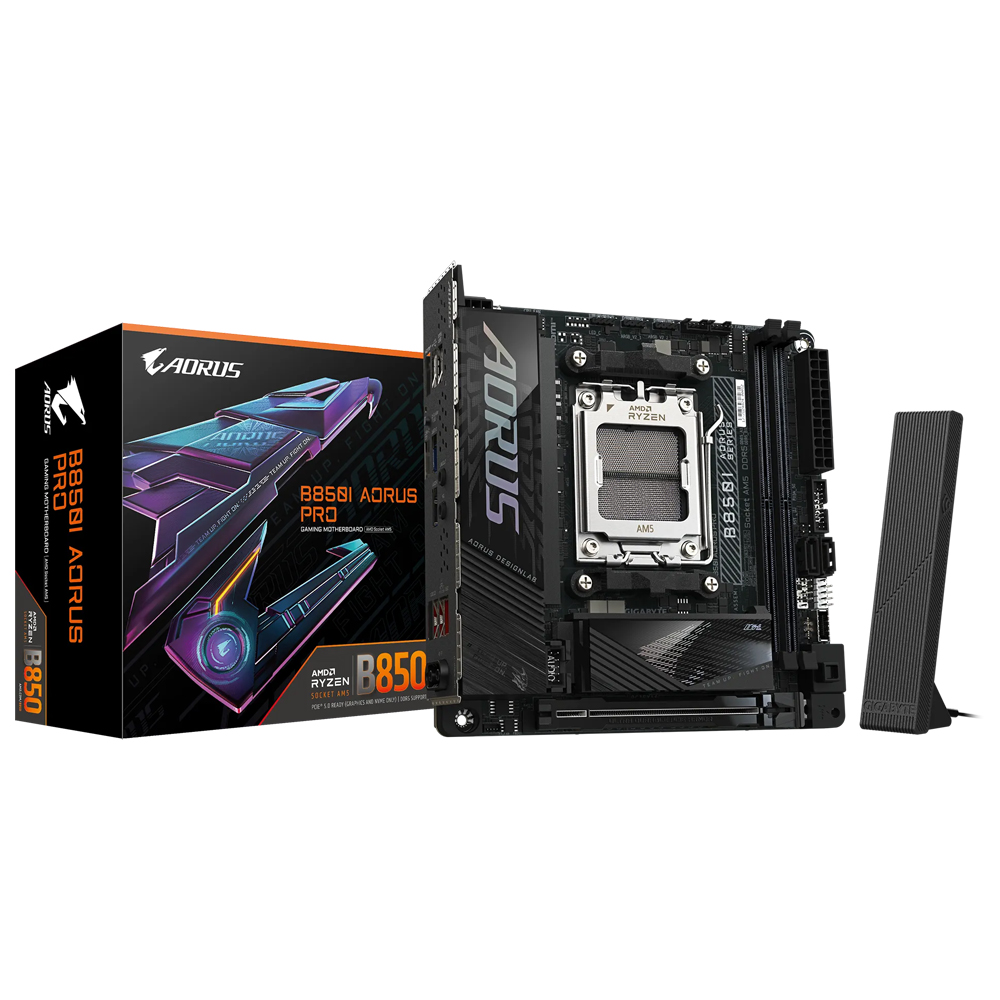 Placa Mãe Gigabyte B850I AORUS Pro Socket AM5 / DDR5