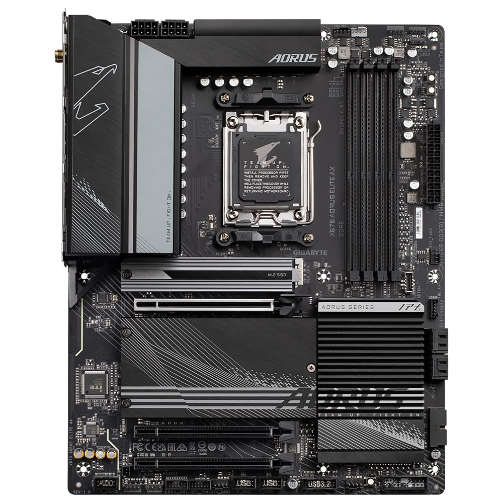 Placa Mãe Gigabyte X670 AORUS Elite AX Socket AM5 / DDR5