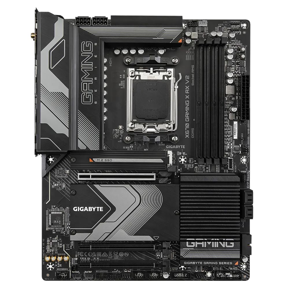 Placa Mãe Gigabyte X670 Gaming X AX V2 Socket AM5 / DDR5