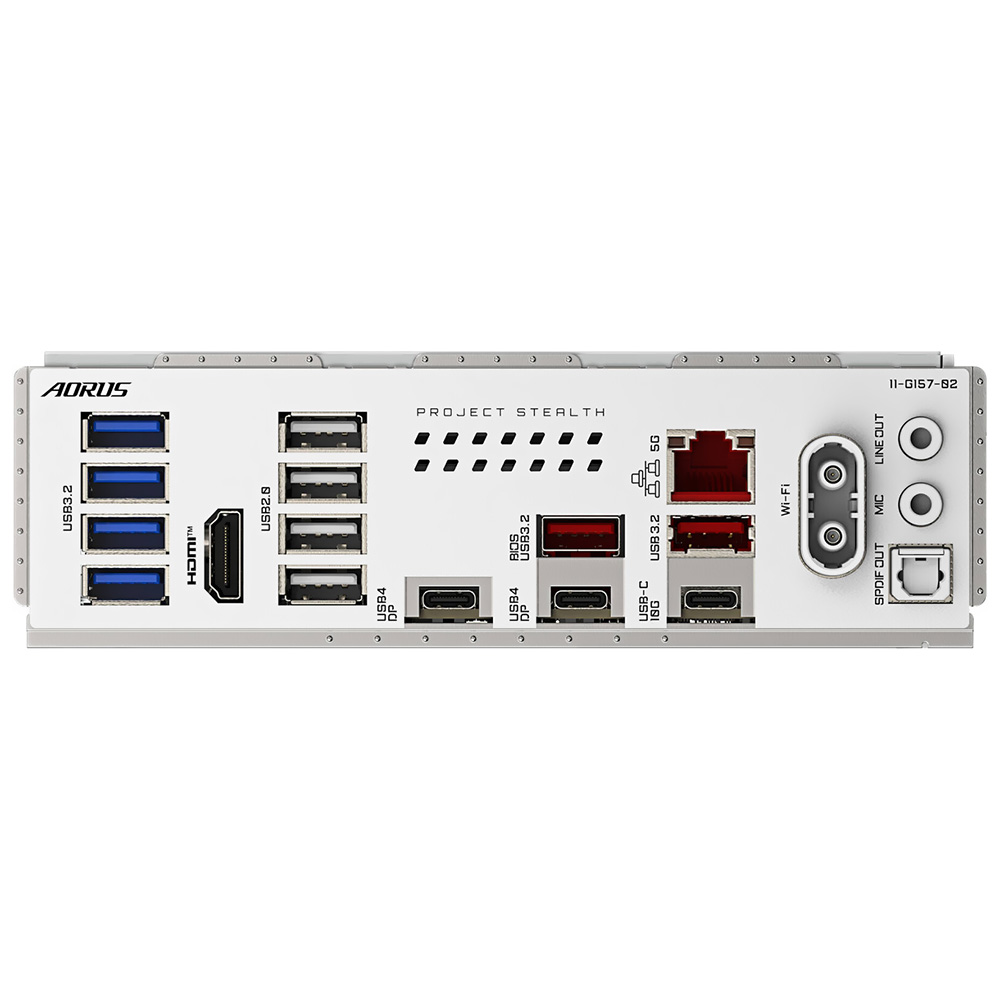 Placa Mãe Gigabyte X870 AORUS Stealth Ice Socket AM5 / DDR5