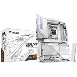 Placa Mãe Gigabyte X870E AORUS Pro Ice Socket AM5 / DDR5