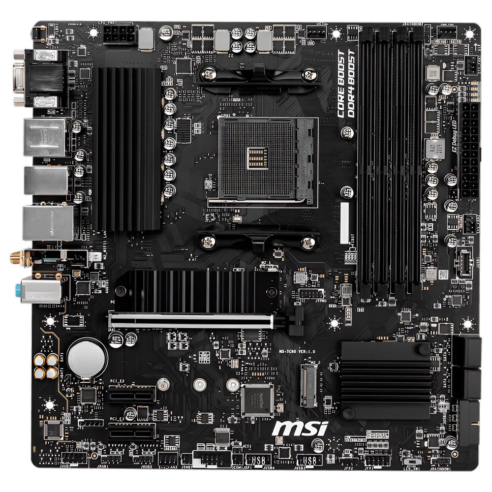 Placa Mãe MSI B550M PRO-VDH Wi-Fi Socket AM4 / VGA / DDR4