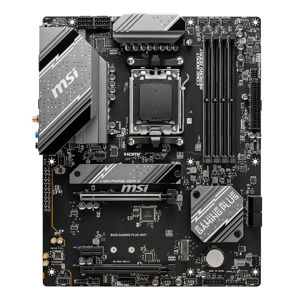 Placa Mãe MSI B650 Gaming Plus Wi-Fi Socket AM5 / DDR5