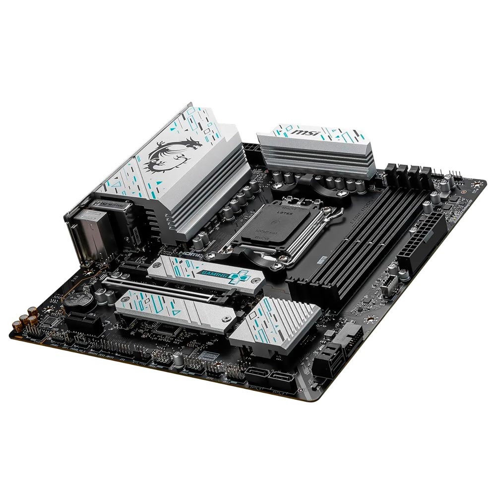 Placa Mãe MSI B650M Gaming Plus Wi-Fi Socket AM5 / DDR5