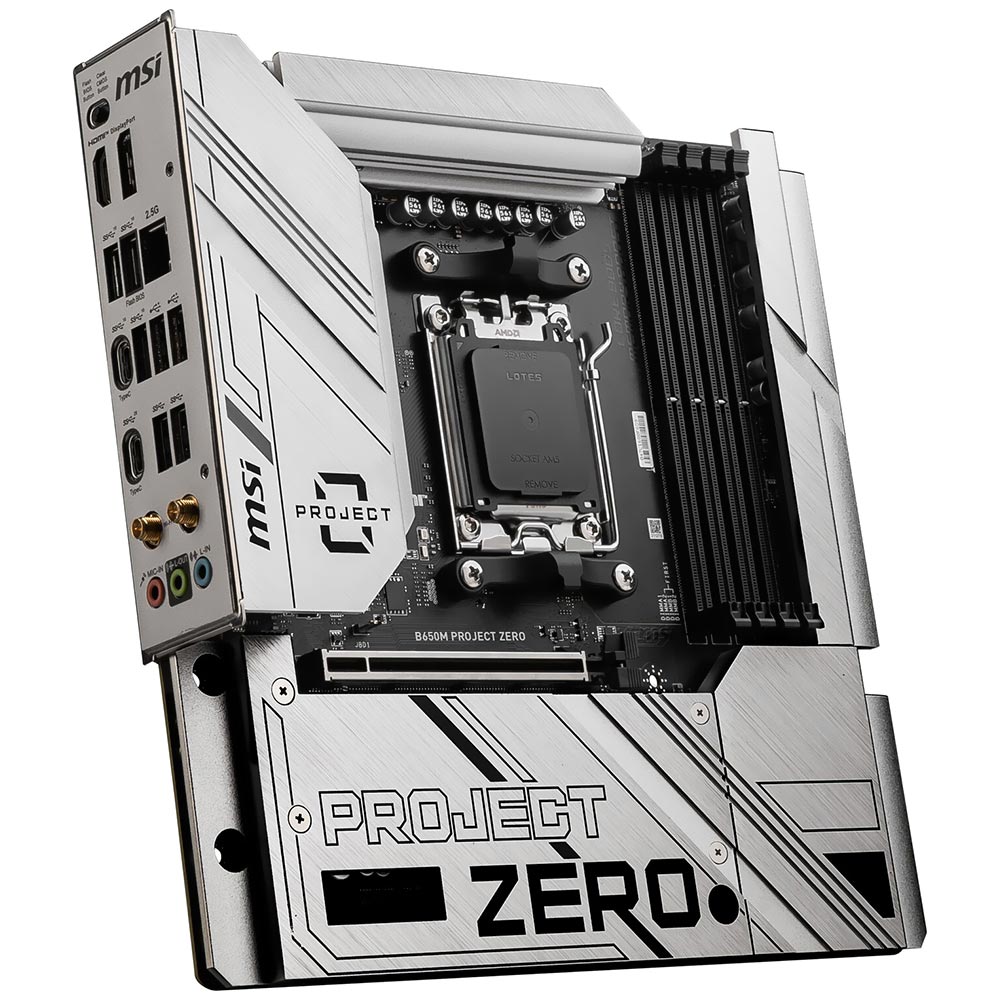 Placa Mãe MSI B650M Project Zero Socket AM5 / DDR5