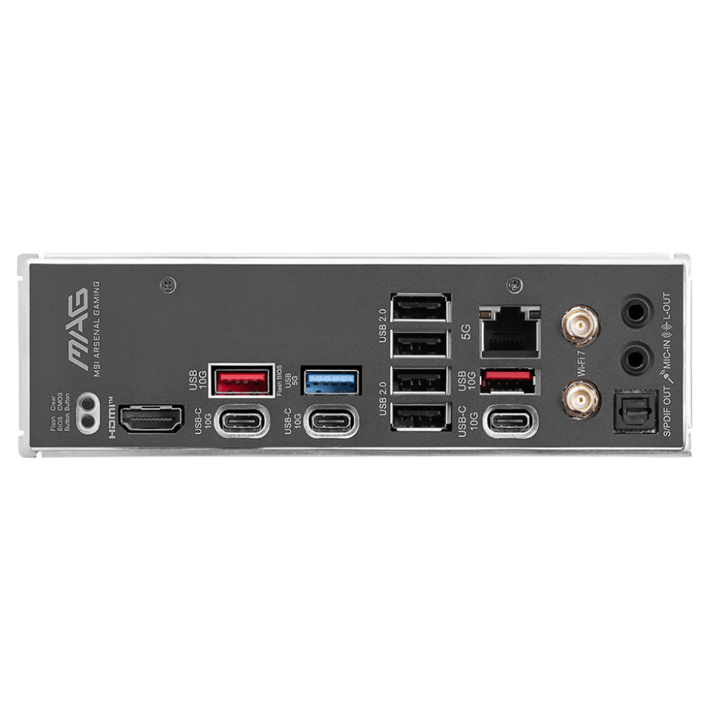 Placa Mãe MSI Mag B850 Tomahawk Max Wi-Fi Socket AM5 / DDR5